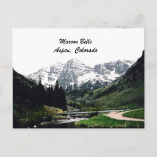 Maroon Bells Postkarte