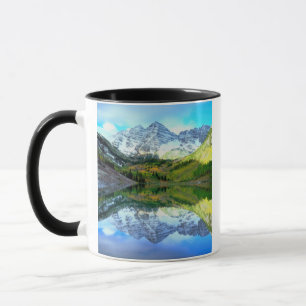 Maroon Bells reflektiert Maroon Lake Tasse