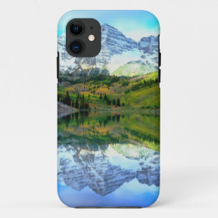 Maroon Bells spiegeln sich im Maroon Lake Case-Mate iPhone Hülle
