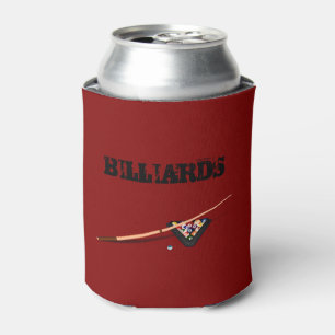 Maroon Billardtisch Dosenkühler