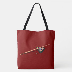 Maroon Billiard Table Tasche
