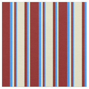 Maroon, blasses Goldenrod und blaues farbiges Must Stoff
