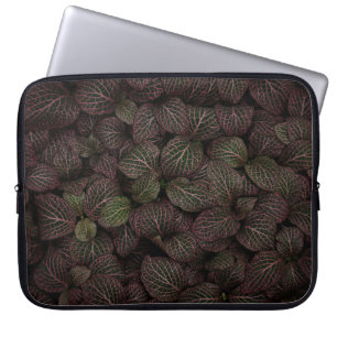 Maroon-Blume Laptopschutzhülle