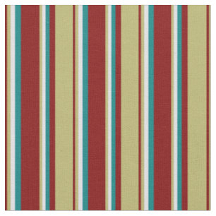Maroon, Dark Khaki, Lavender und Aquamarin gefärbt Stoff