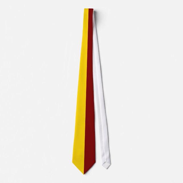 Maroon et Cravate or deux couleurs (Devant)