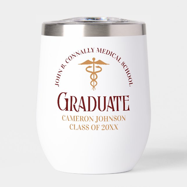 Maroon Gold Medical School Graduation Party (Vorderseite)