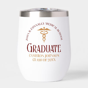Maroon Gold Médicale School Graduation Party