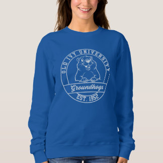Maroon Groundhogs Dark Sweatshirt - Women's