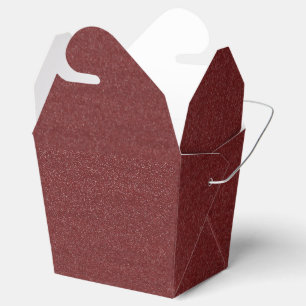 Maroon/Lila Imitate Glitzer Geschenkschachtel
