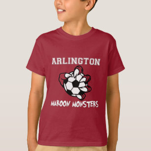 Maroon Monsters Kids Shirt