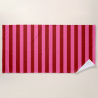 Maroon Red Pink Stripes Design