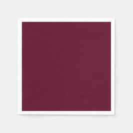 Maroon schlicht minimalistisch serviette