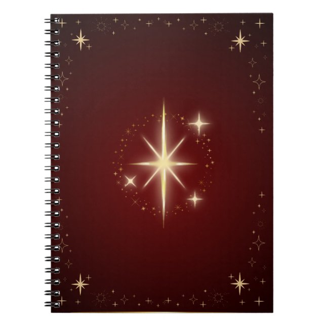 Maroon Stern  Notizblock (Vorderseite)