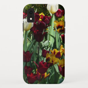 Maroon und Gelbe Tulips farbenfrohe Blumen Case-Mate iPhone Hülle