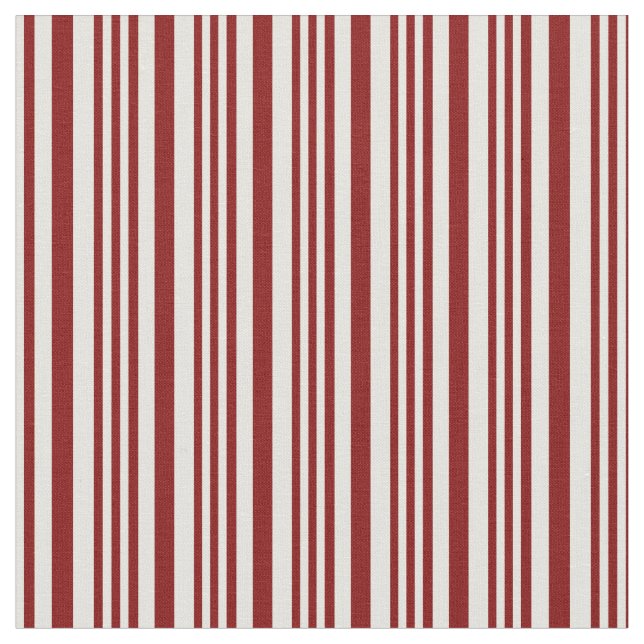 Maroon und hellgelbes Farbmuster Stoff (Nahaufnahme)
