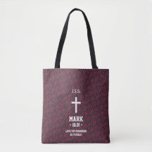 Maroon Zebra Stripes Muster Bible Verse Christlich