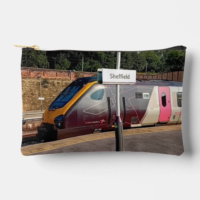 Maroon Zubehörtasche (Vorderseite)