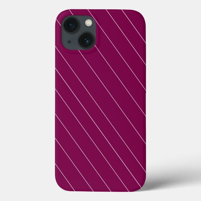 MaroonWhite Case-Mate iPhone Hülle (Rückseite)