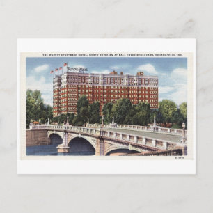 Marott Hotel Indianapolis Indiana Vintage Postkarte
