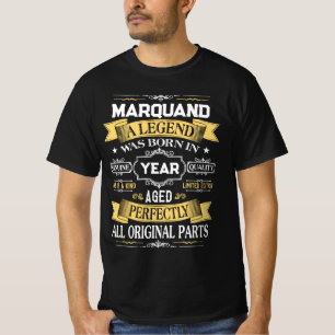 MARQUAND Eine Legende wurde im Jahr geboren T-Shirt