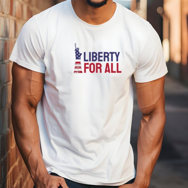 Marque anti-Trump drapeau rouge bleu T-shirt (Créateur téléchargé)