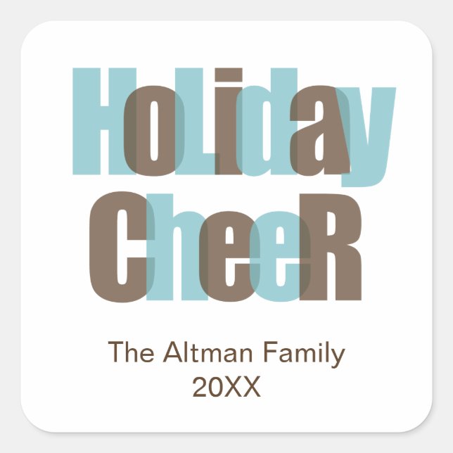 Marque cadeau étiquette (Devant)