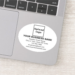 Marque d'affaires sur Sticker en vinyle de forme o