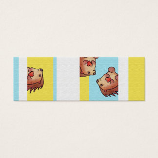 Marque de livre de hérisson personnalisée