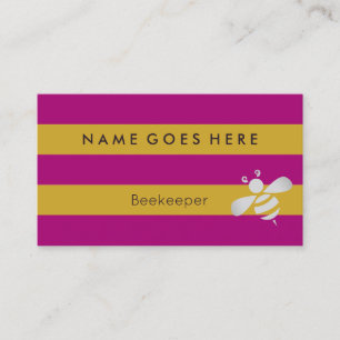 "Marque" des cartes de visite d'apiculteur