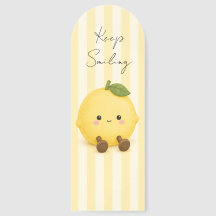 Marque-page Citron Mignon Kawaii