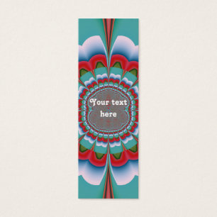 Marque-page personnalisé Fleur Funky