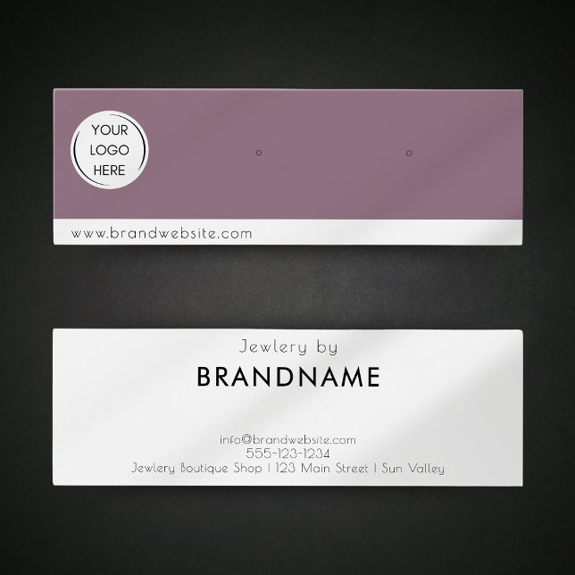 Marque personnalisée Logo oreille Bijoux Display C (Créateur téléchargé)