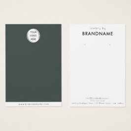 Marque personnalisée Logo oreille Bijoux Display C