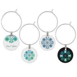 Marque-verres Boho Ombre Folk