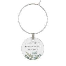 Mariage avec verdure d'eucalyptus