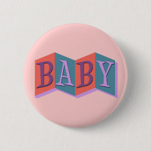 Marquee Baby Button