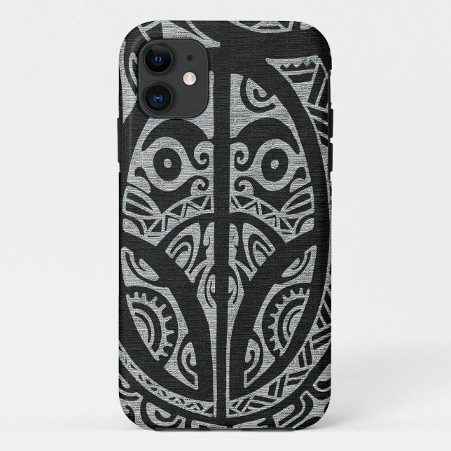 Marquesas Art Kulture Tätowierung Iphone Fall Case-Mate iPhone Hülle (Rückseite)
