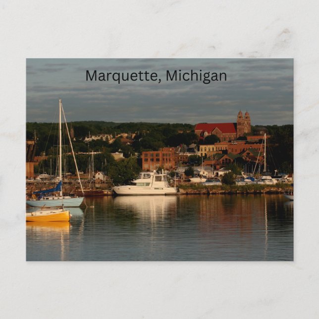 Marquette, Michigan Postcard Postkarte (Vorderseite)