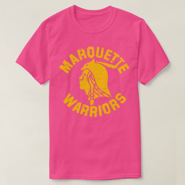 Marquette Warriors Gold TShirt (Design vorne)