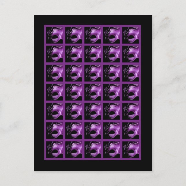 Marqueurs de carte de bingo Sweet 16 violet Lilac  (Devant)