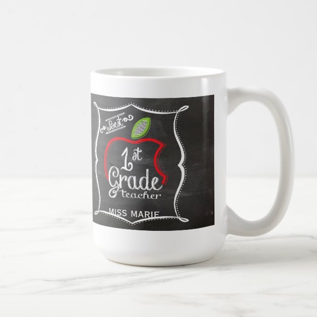 Marquez la ?ère tasse de café personnalisée par | (Droite)