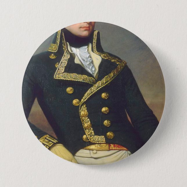 Marquis De Lafayette Portrait Button (Vorderseite)