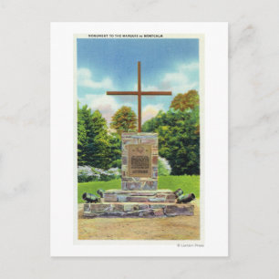 Marquis de Montcalm Postkarte
