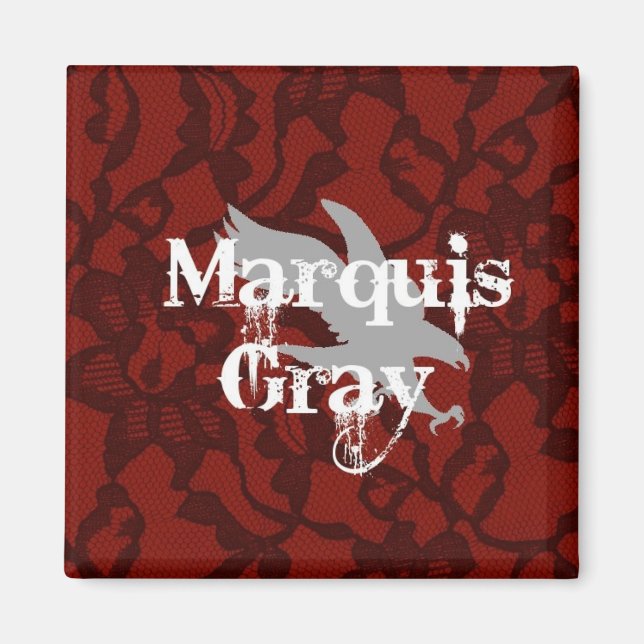 Marquis Gray Magnet (Devant)