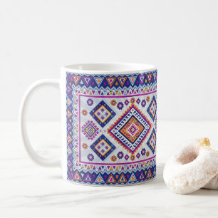 Marrakech-Traum - Lebendige marokkanische geometri Kaffeetasse