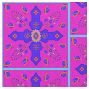 Marrakesch Arabesque inspiriert mit Eiern wiederho Stoff