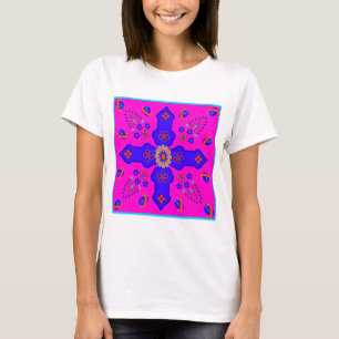 Marrakesch Arabesque inspirierte Bändcheneier hell T-Shirt
