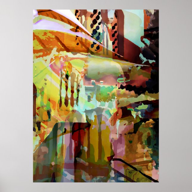 Marrakesch Arches Poster (Vorne)