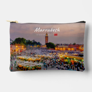 Marrakesch, Marokko - Jemaa el Fnaa Platz Zubehörtasche