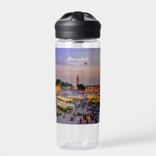 Marrakesch, Marokko - Platz Jemaa el Fnaa CBE Trinkflasche